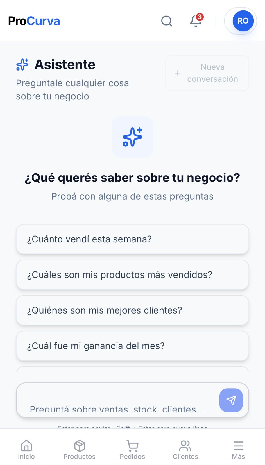 Asistente de WhatsApp con IA de ProCurva